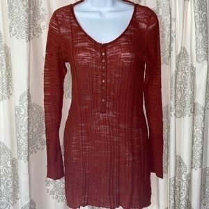 Free People long shirt/dress